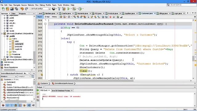 Point Of Sales Using Java Swing смотреть онлайн