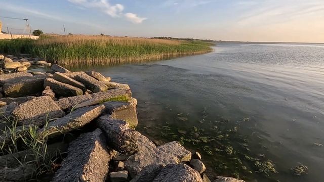 Ейск. Азовское море. Каменка - меляки. Рыбалка. смотреть онлайн