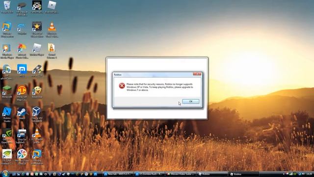 Roblox is No Longer Suports Windows XP And Vista смотреть онлайн