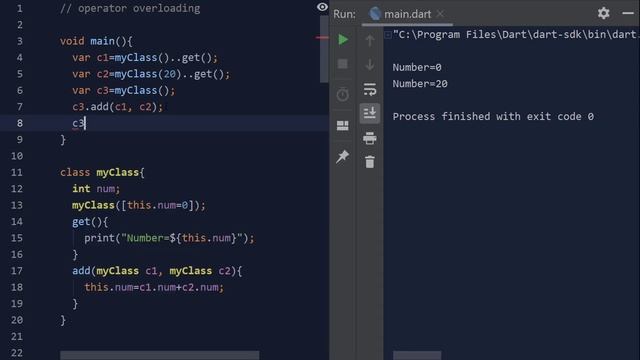 Dart || Operator Overloading смотреть онлайн