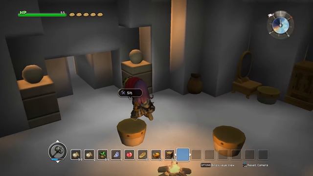 Dragon Quest Builders - Town in a giant christmas present Free Build Mode смотреть онлайн