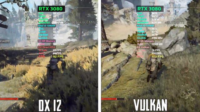 Atlas Fallen | DirectX 12 vs Vulkan | Which is better? смотреть онлайн