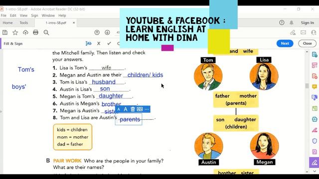 المحاضرة 25 simple present family members смотреть онлайн