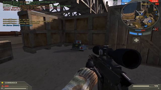 Battlefield 2 AIX 2.0 сражение с ботами part 2 смотреть онлайн