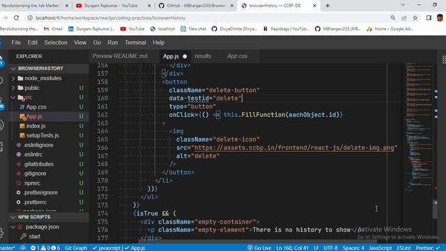 Browser History | Assignment 1 | REACT JS | NxtWave | CCBP 4.0 смотреть онлайн
