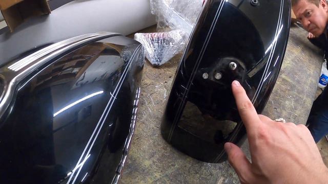 Bought a Full Rear Fender for My Club Style Iron 883 Sportster смотреть онлайн