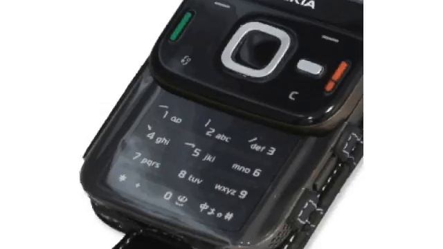 Carrymobile Leather Case for Nokia N85 - Flip Type (Black) смотреть онлайн