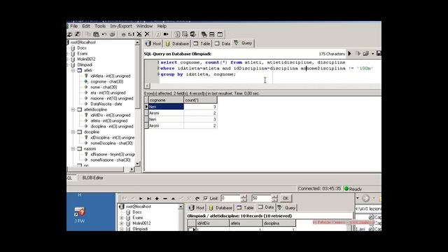 Corso SQL ITA 11: group by e having, select annidate (subquery) смотреть онлайн