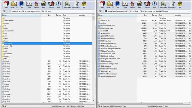 How to Install Single Player Commands for Minecraft Beta 1.7.3! смотреть онлайн