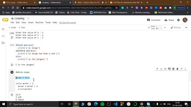 Loops in Python смотреть онлайн