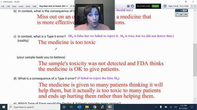 Going over Types of Errors and their Consequences Assignment Key смотреть онлайн