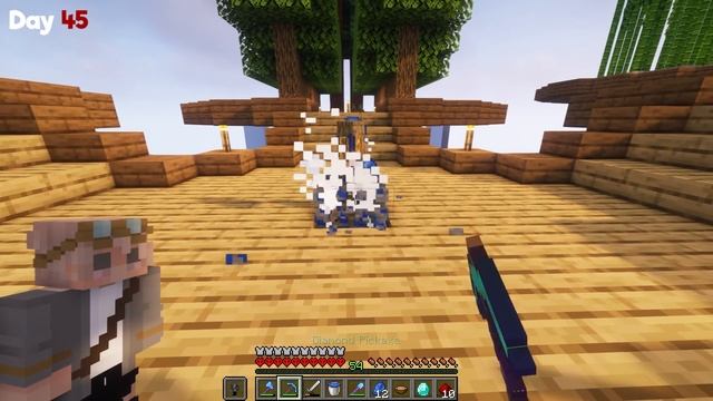 I Survived 100 Days on ONE BLOCK in Hardcore Minecraft.. Here's What Happened.. смотреть онлайн