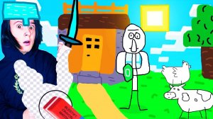 ПОЧЕМУ МОЯ ДЕРЕВНЯ СТАЛА НАРИСОВАННОЙ В МАЙНКРАФТ