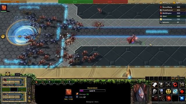 Let's Play Starcraft 2 Arcade: Hero Line Wars - Part 1 - Let's See How Long Till They Find Out... смотреть онлайн