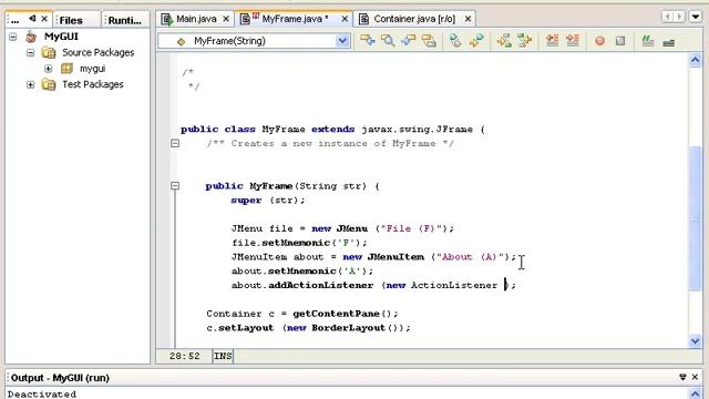 Работаем с GUI. Создание меню. Часть 1. Урок 156 смотреть онлайн