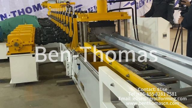 Линия по производству балки дорожного ограждения | Дорожное ограждение барьерного типа смотреть онлайн