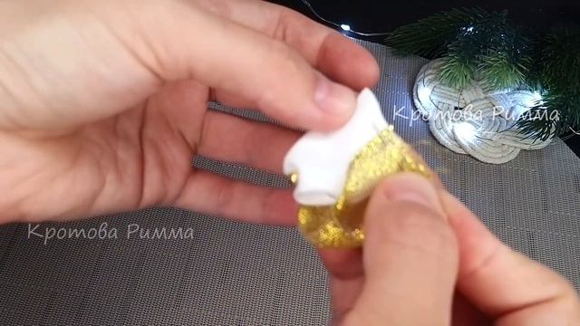 DIY Ribbon Angel 😇 Ангел из лент, Kanzashi Angel, Satin Ribbon Christmas Angel Ornaments 😇