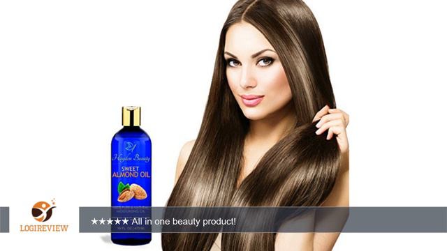 Hayden Beauty Sweet Almond Oil 16 fl oz, 100% Pure and Natural Cold Pressed, Ideal for Skin and смотреть онлайн