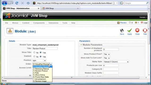 7 6 Modul Virtuemart TopTen Membuat Toko Online dengan Virtuemart dan Joomla смотреть онлайн