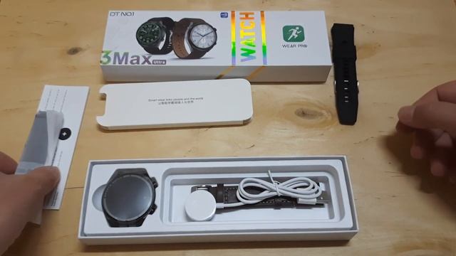 Распаковка Смарт часы DT NO.1 3 MAX Ultra смотреть онлайн