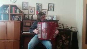 Баян Scandalli , продажа. Вальс ,,В лесу''