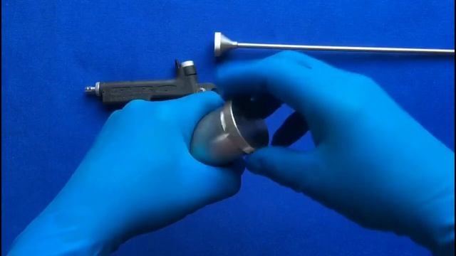 Устройство для распыления порошкообразных лекарственных веществ (плевродез). Сборка/разборка. смотреть онлайн