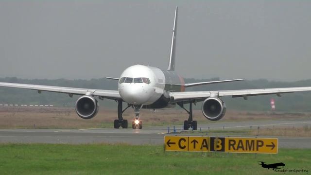 RARE! Titan Airways Boeing 757-256 at Münster/Osnabrück Airport [HD] смотреть онлайн