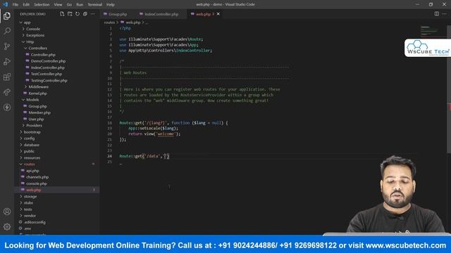 Laravel One to One Eloquent Relationship Tutorial - in Hindi смотреть онлайн