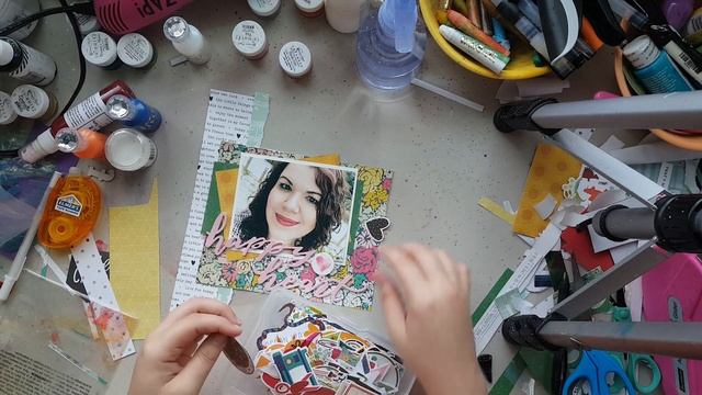 Scrapbooking Process #74 - Happy Heart смотреть онлайн