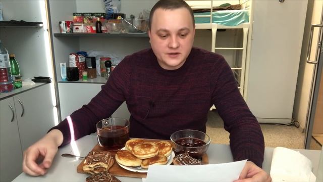 Аладики/Аладушки из магазина итинг мукбанг Mukbang Eating