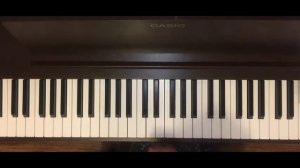 Фортепиано для начинающих | Старинная французская песня на пианино | Урок 14