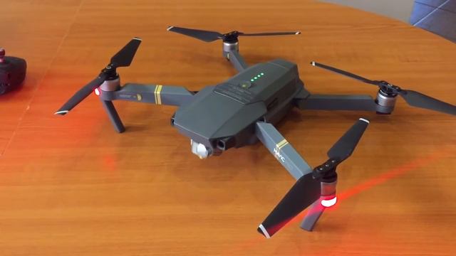 DJI Mavic Pro turn on and self test cycle смотреть онлайн