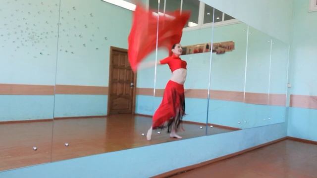 Танец с шалью. Татьяна Шалак. смотреть онлайн