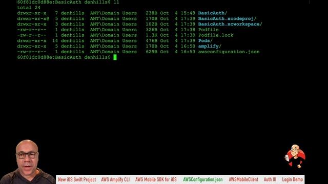 Basic Authentication for iOS using AWS Amplify & Amazon Cognito смотреть онлайн