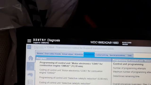 Mercedes w166 2014 online update engine ecu and transmission смотреть онлайн