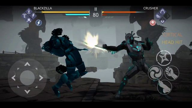 Shadow Fight 3 condensing eraser boss vs void Warden & Nightmare | chapter 7.2 set battle смотреть онлайн