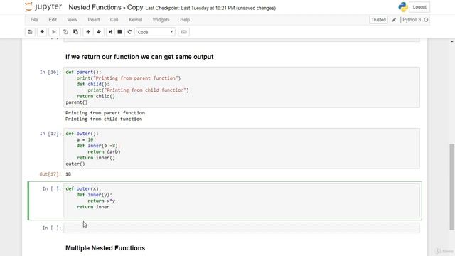 lesson51. Nested Functions смотреть онлайн