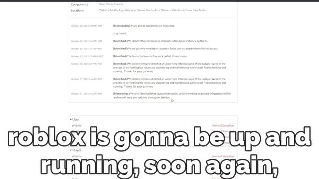 ROBLOX BACK SOON?! BRAND NEW UPDATES FROM ROBLOX!! [Explenation Video #2] смотреть онлайн