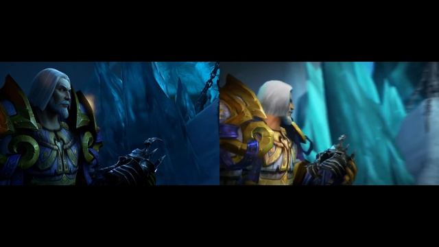 Fall of the Lich King Ending - Remastered vs Original comparison смотреть онлайн