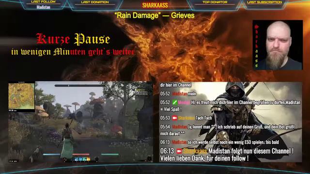 TESO - Morrowind / Vvardenfell - Hüter Sharkaass DD  LvL 6-10 - Stream Vom 09.12.2017 (Part 8)