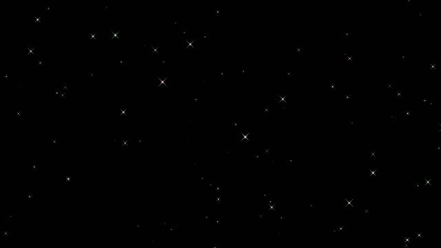 Twinkle Stars Overlay - Free Elements - no copyright - stars background free HD video animated смотреть онлайн