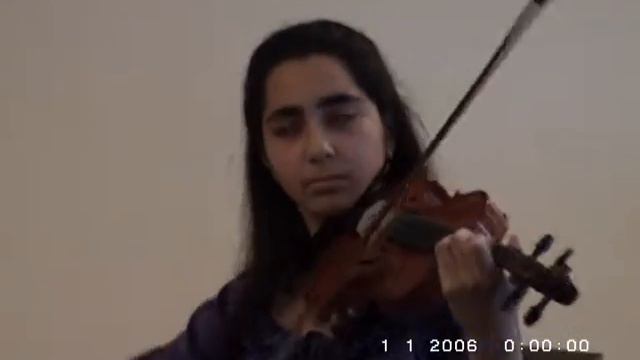 Афина Папандопуло 7 кл.  И.С.Бах. концерт  №2 ми мажор