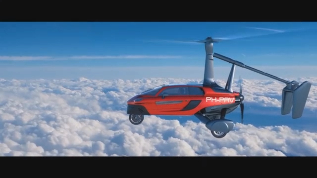 Будущее уже наступило-PAL-V Flying Car: первый серийный летающий автомобиль смотреть онлайн