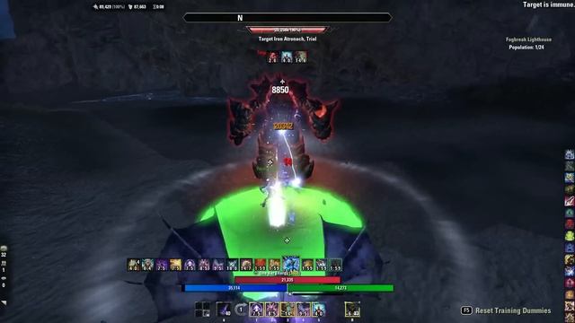 BECOME A ONE BAR GOD! 95k DPS The Best Magicka Sorcerer Build for ESO смотреть онлайн