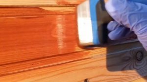 Чем покрасить модульный деревянный дом или Pinotex в действии.