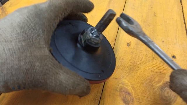 МАЛО КТО ЗНАЕТ КАК МОЖНО ДОРАБОТАТЬ ШЛИФОВАЛЬНЫЙ КРУГ! смотреть онлайн