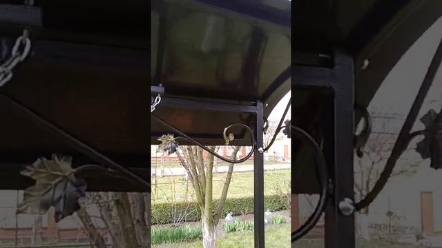 Мангал кованый.Цвет-чорный.