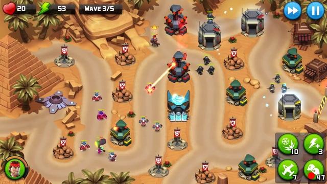Alien Creeps TD - Level 40-Sphinx Hijinks - Campaign 3 Stars смотреть онлайн