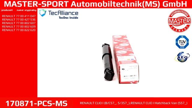 170871-PCS-MS | SHOCK ABSORBER | Master-Sport-Automobiltechnik (MS) GmbH смотреть онлайн