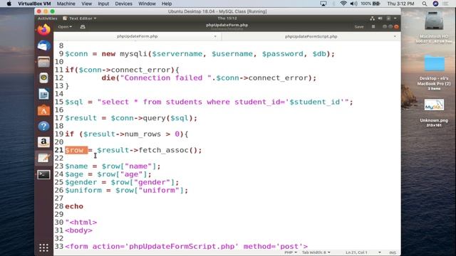 MySQL - UPDATE Records with HTML Form and PHP смотреть онлайн